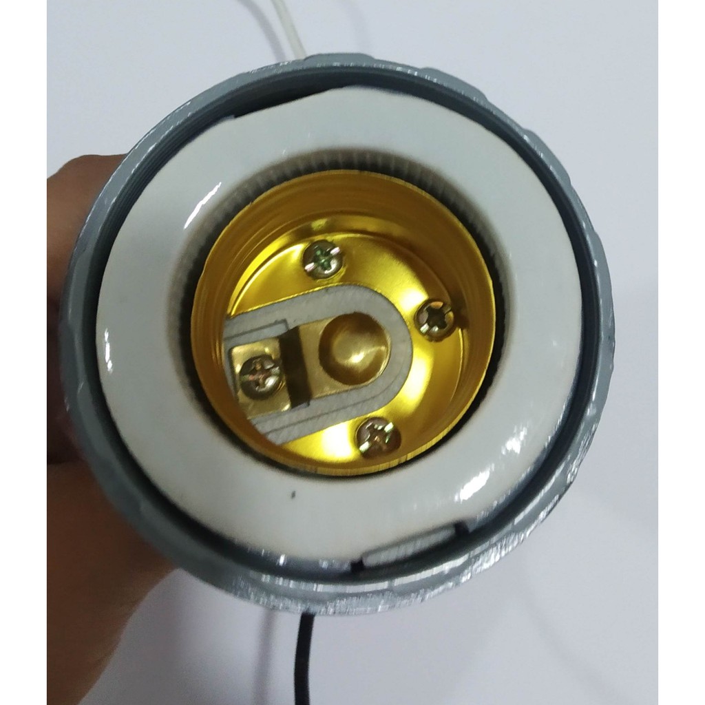 Kap Lampu Jalan + Fitting WD E40 / Kap Lampu Gantung E-40