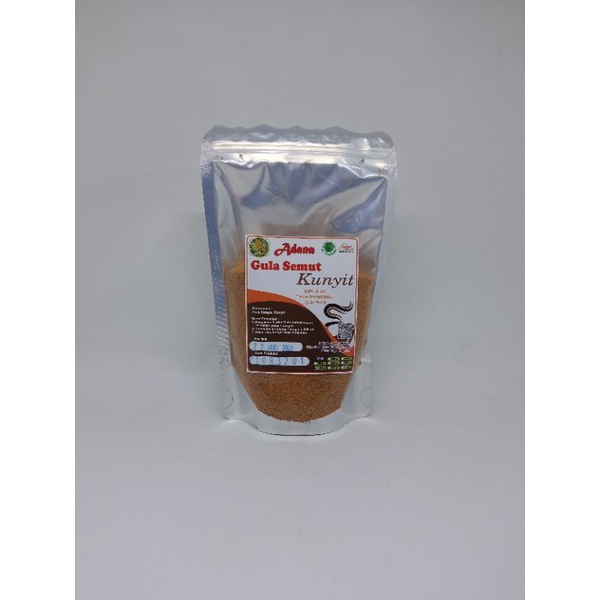 

Gula Semut Kunir/Kunyit kemasan pouch 180gr