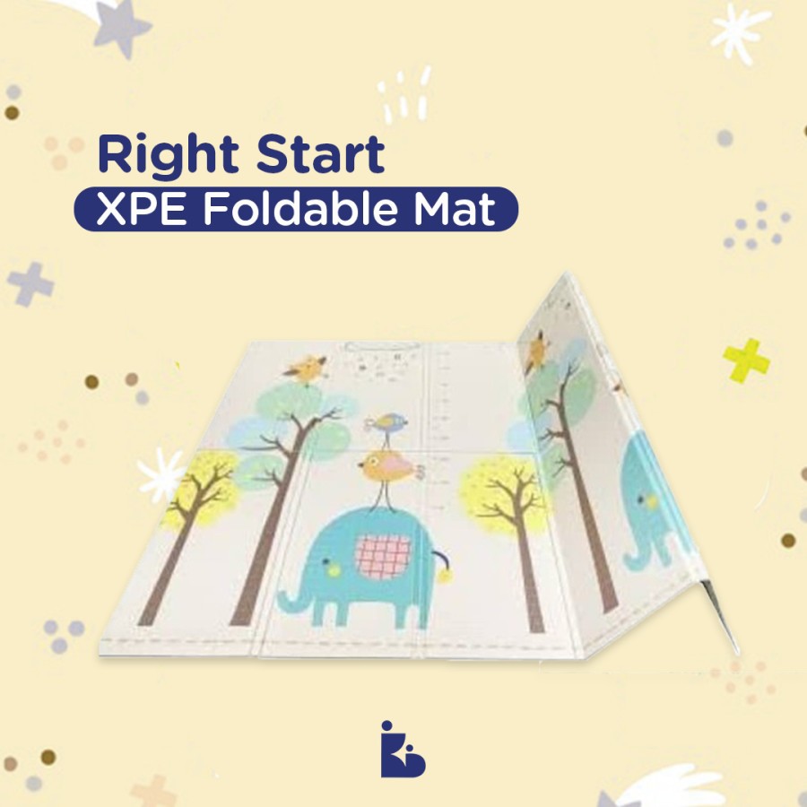 Right Start XPE Folding Mat Baby Playmat - Karpet Lipat Matras Anak Bayi-3