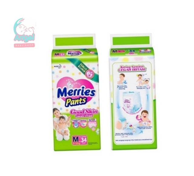 Merries Pants NB-S40 / M32 / L30 / XL26 /M48/ L42/ XL38  POPOK BAYI