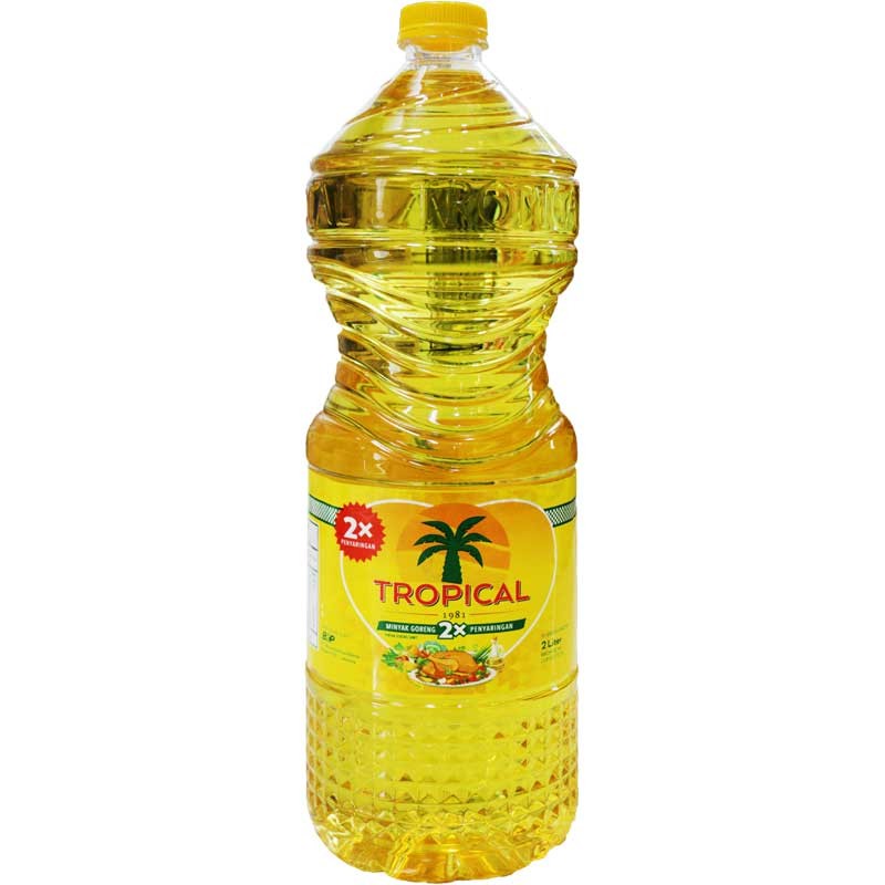 Promo Harga Tropical Minyak Goreng 2000 ml - Shopee