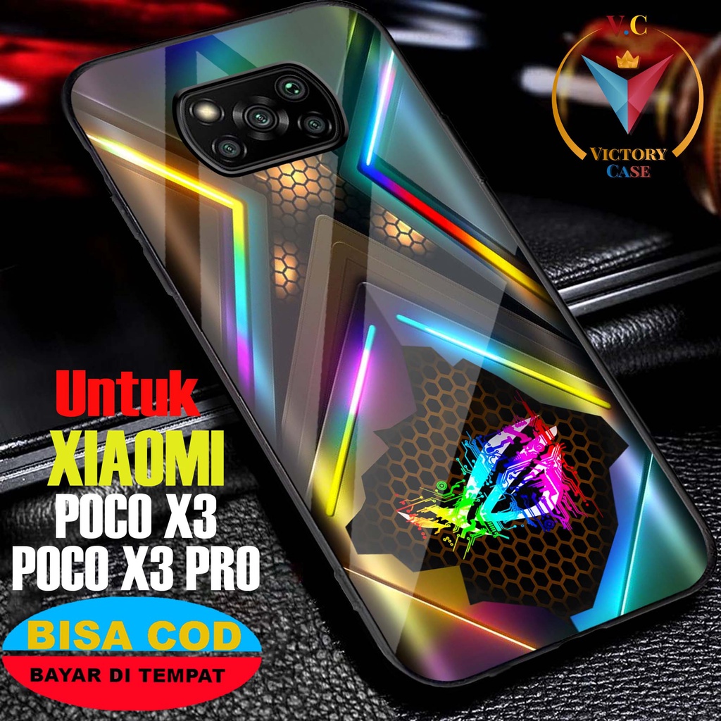 Case Xiaomi POCO X3 POCO X3 PRO POCO X3 NFC Victory Case [ ROG.NW ] Case Hp Glossy Casing Hardcase S