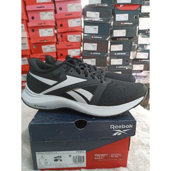 REEBOK RUNNER Sepatu Original Hitam