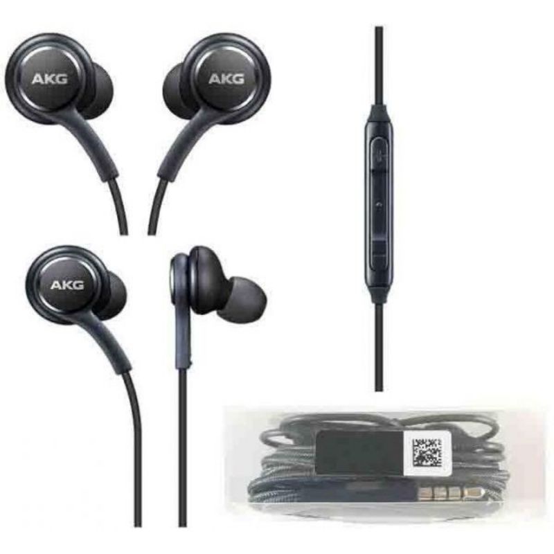 Headset AKG Samsung S10+ Hendsfree / Earphones HF AKG NON PACK / + Packing Kualitas Bagus Termurah