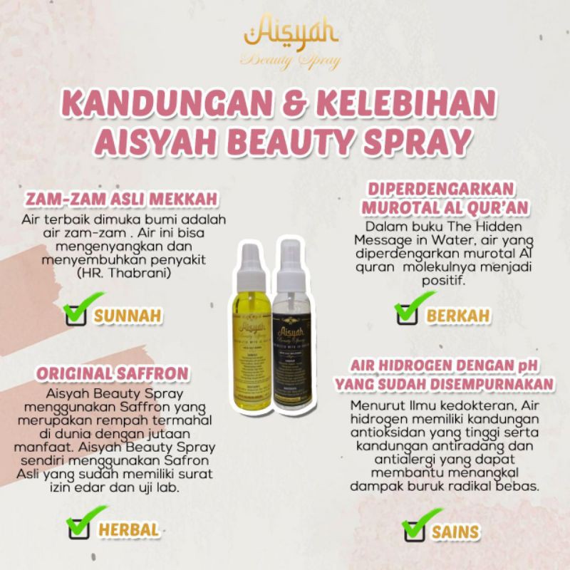 facemist zam zam aisyah beauty spray