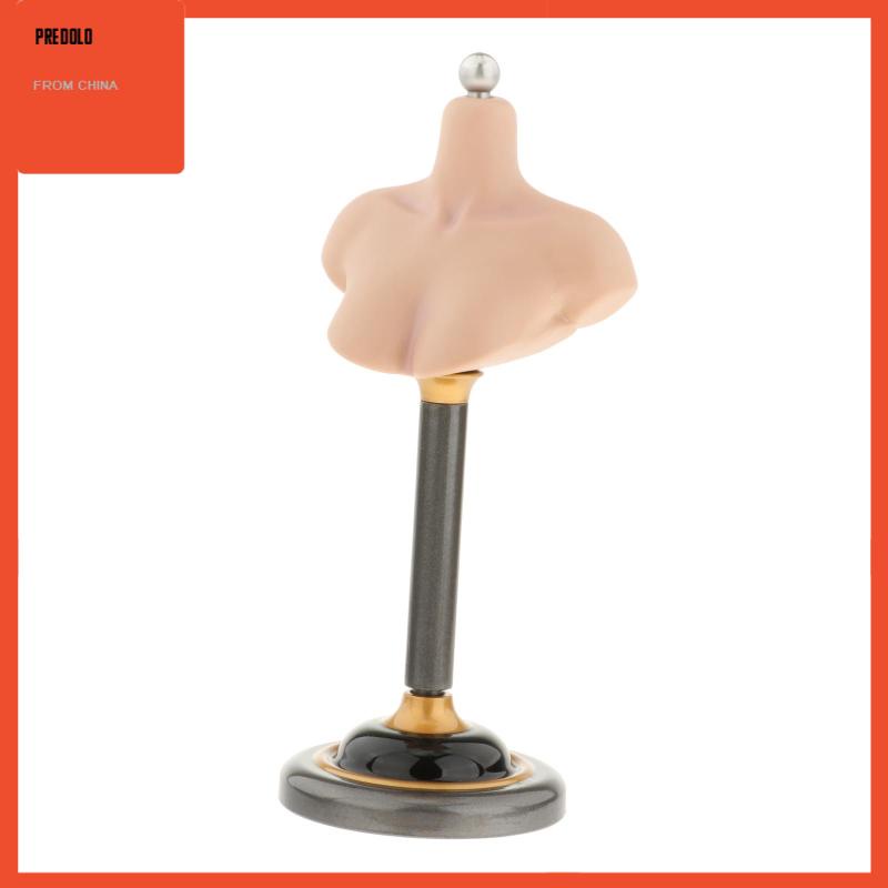 [In Stock] 1/6 Male Female Bust Stand Half Bust Base Stand Platform PVC Model for Wigs