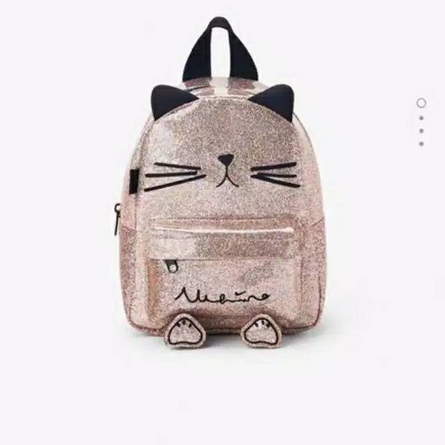 Tas zara cat backpack kids