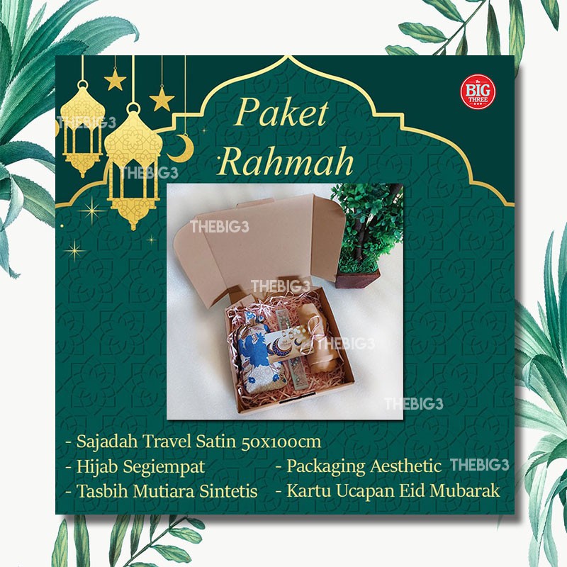 Hampers Lebaran / Parcel Murah Berkualitas - Parsel Paket Rahmah Barakah Mubarak Sahur Ibadah TBT