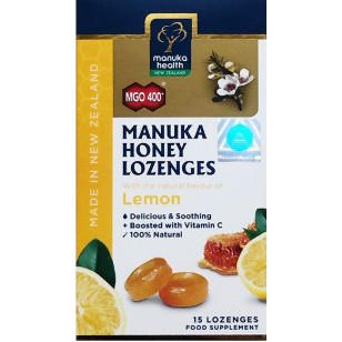 [BPOM] Manuka Health MGO 400+ With Lemon Lozenges