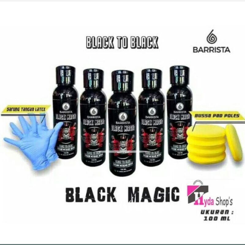 Black Magic Barrista - black magic - barrista - Penghitam body motor