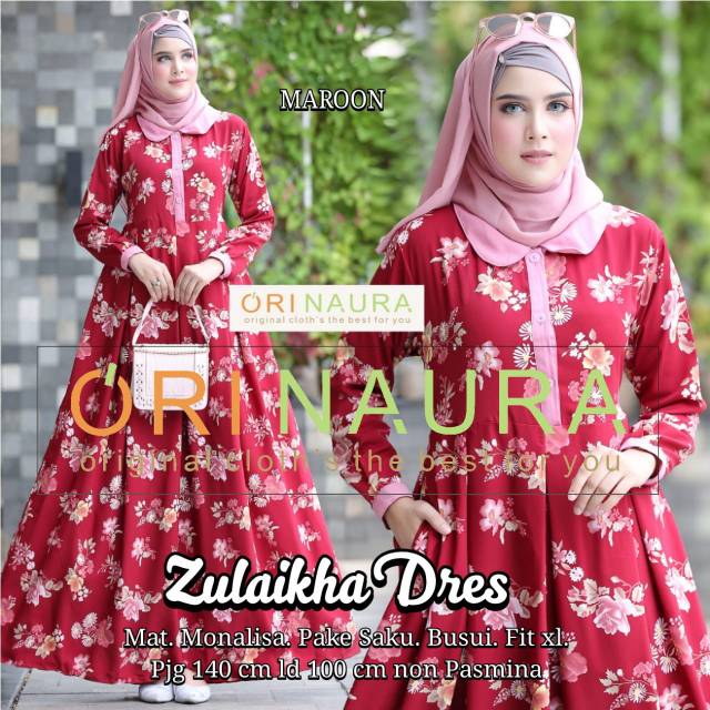 Zulaikha dress ori by naura |ppq