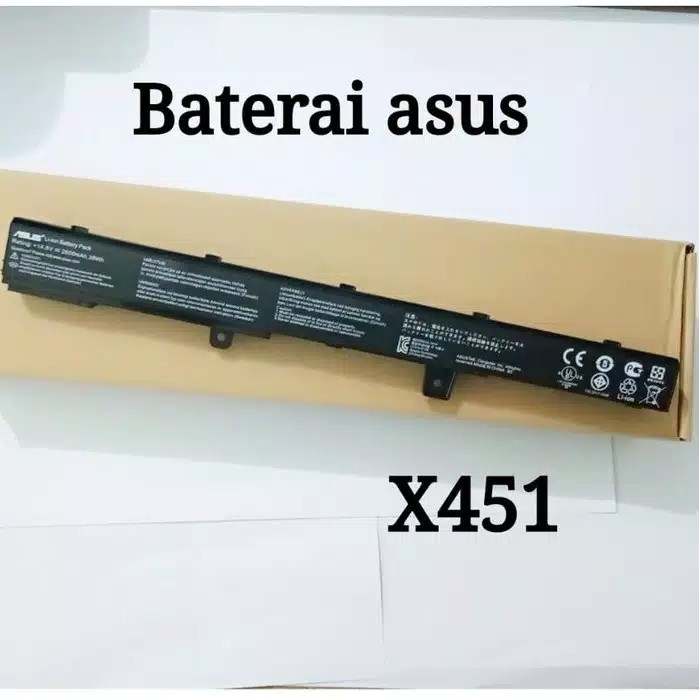 Baterai Laptop ASUS ORIGINAL X451CA X551C X451C X451 (A41N1308)