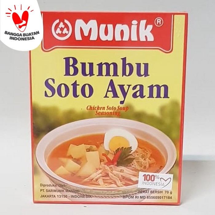 

MUNIK Bumbu Soto Ayam 70 gr