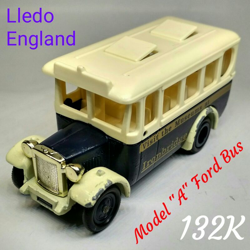 Diecast Classic Vintage Lledo Model A Ford Bus Ironbridge
