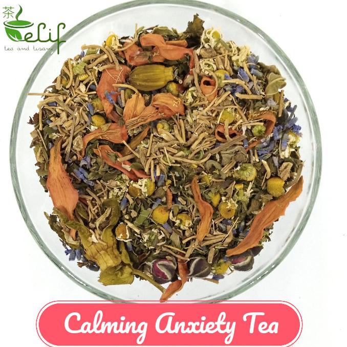 

(BISA COD) Calming Anxiety Tea : Valerian Root Ashwagandha Passionflower Linden GRATIS ONGKIR Kode 906