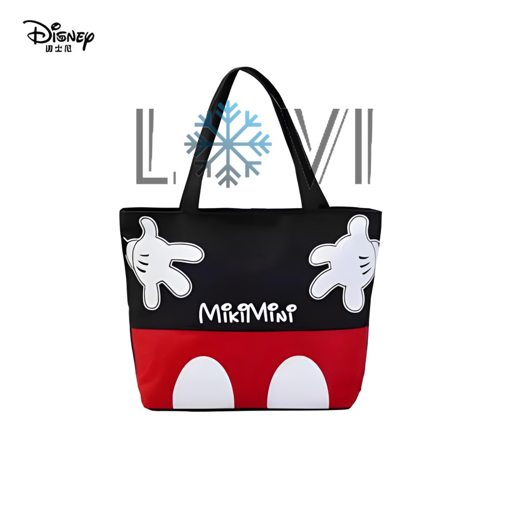 Mickey - Tas Tote Bag Resleting Wanita