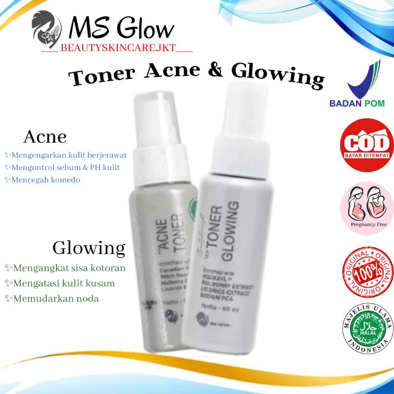 Ms Glow Toner Glowing | Ms Glow Toner Acne