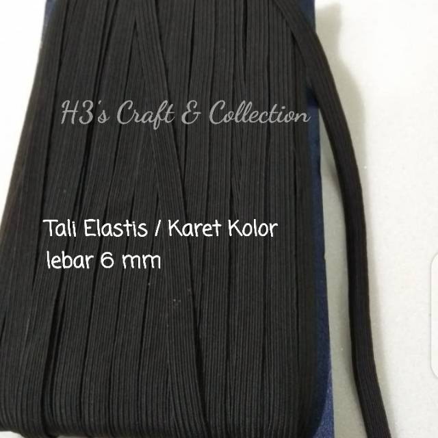Tali Karet Kolor / Karet Elastis / Kolor Celana / Tali Masker