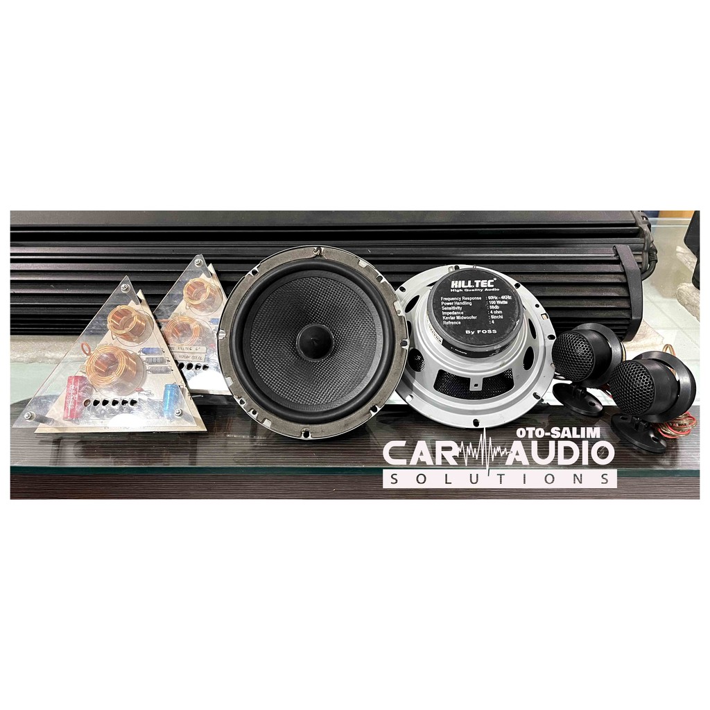 Killtec By Genetic Foss 2-Way 6.5 inch Component Split Speaker Fullkit