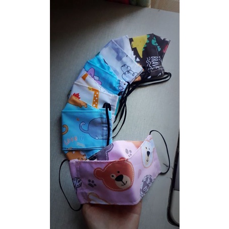 MASKER ANAK 3D/MASKER ANAK KARAKTER