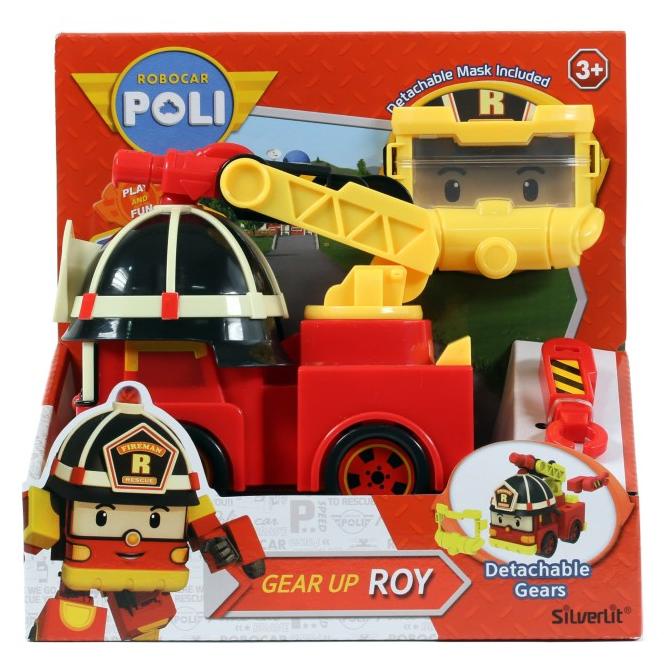 Robocar Poli Gear Up Roy 83394 Mainan Anak Original