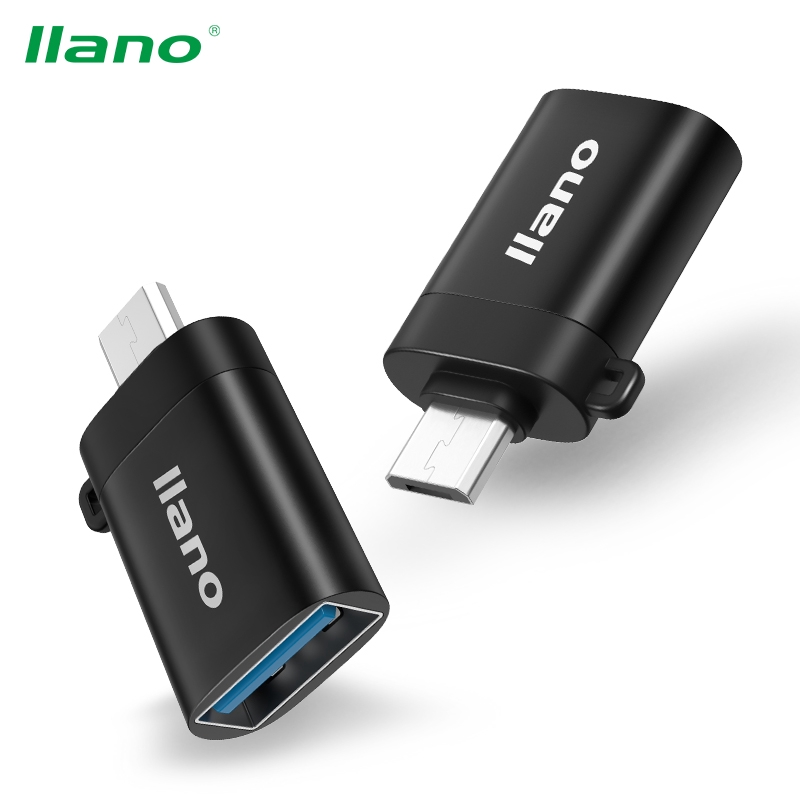 

llano Micro USB OTG Adapter to USB 3.0 Converter Adapter
