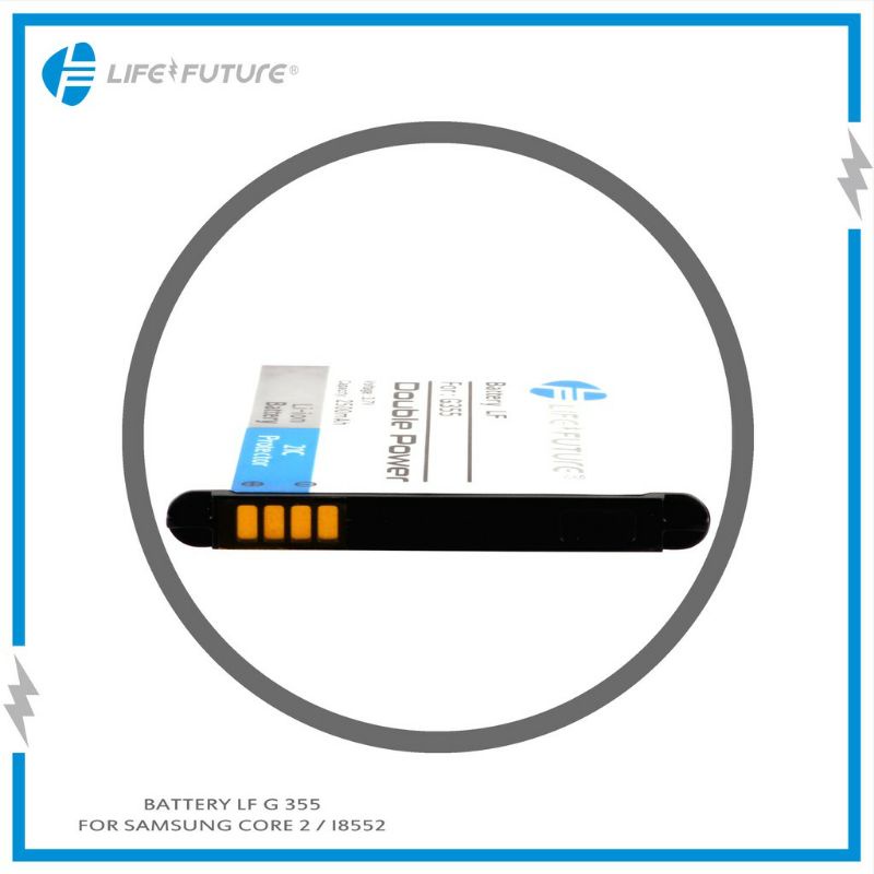 BATERAI SAMSUNG G355 / CORE 2 / i8552 DOUBLE POWER LIFE FUTURE