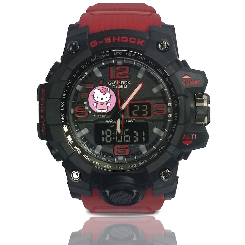 (Istimewa) Jam Tangan HELLO KITTY Double Time