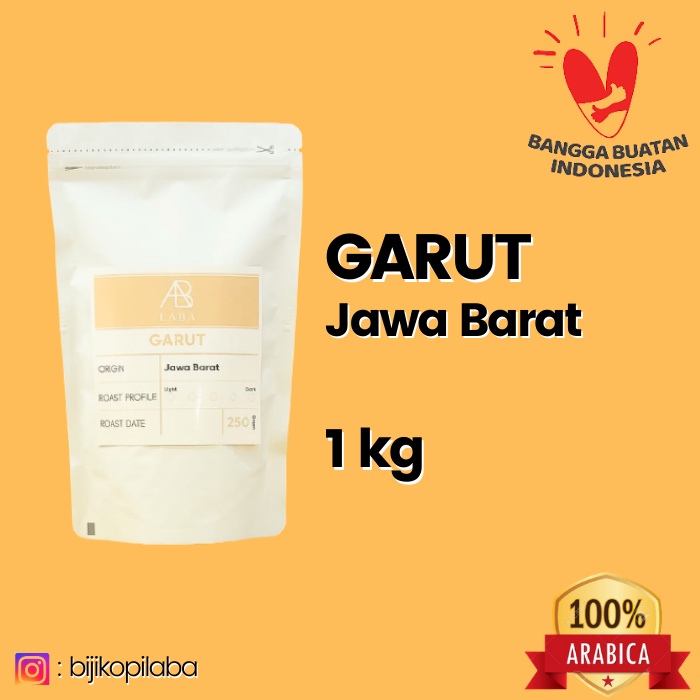 

Kopi Arabika GARUT JABAR (1 KG) Single Origin Coffee Arabica