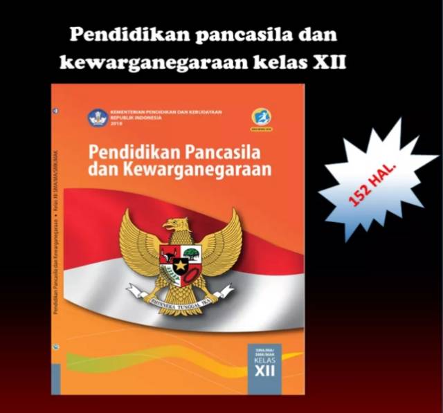 Satu paket buku teks siswa 4 mata pelajaran 5 buku sma/SMK k13 dikbud kls 12 edisi terbaru