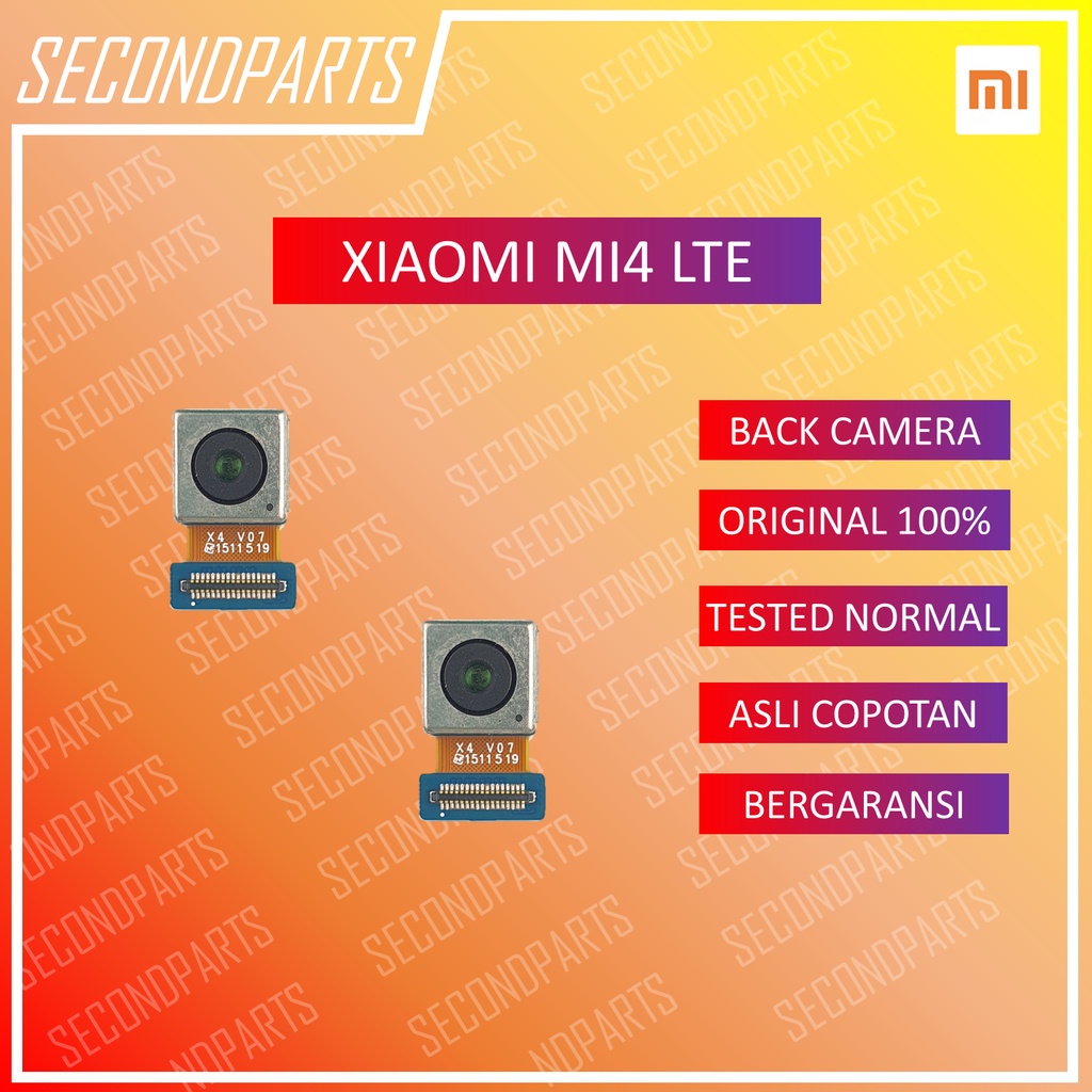 KAMERA BELAKANG XIAOMI MI4 MI 4 LTE ORIGINAL COPOTAN