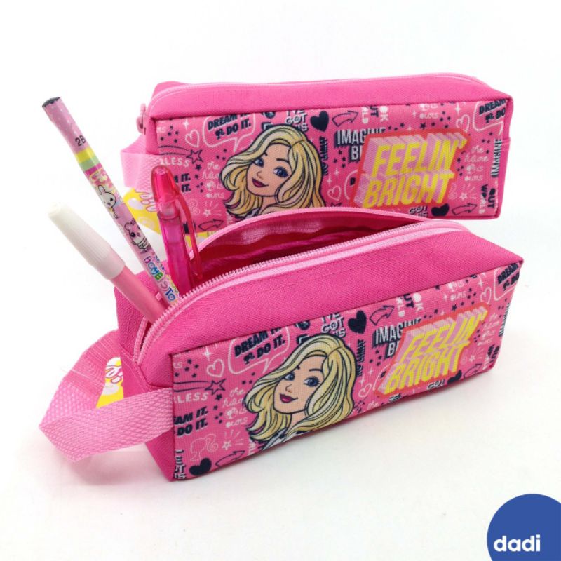 

Dadi - Tempat Pensil anak perempuan Barbie Feelin Bright Pencil Case Original Jakarta
