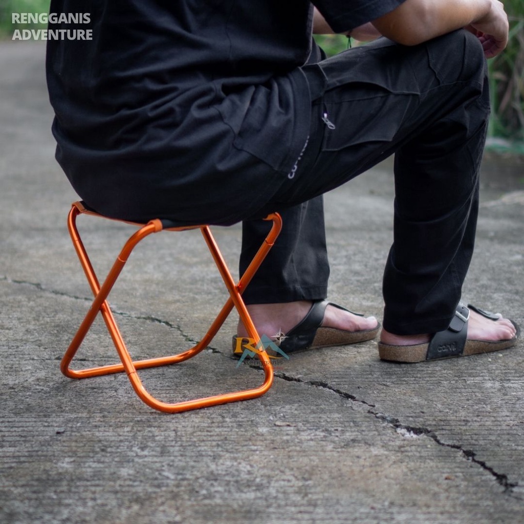 KEMAH KURSI LIPAT DHAULAGIRI 109 MEMANCING OUTDOOR HIKING SANDARAN FOLDING CHAIR PENDAKI GUNUNG KURSI CAMPING