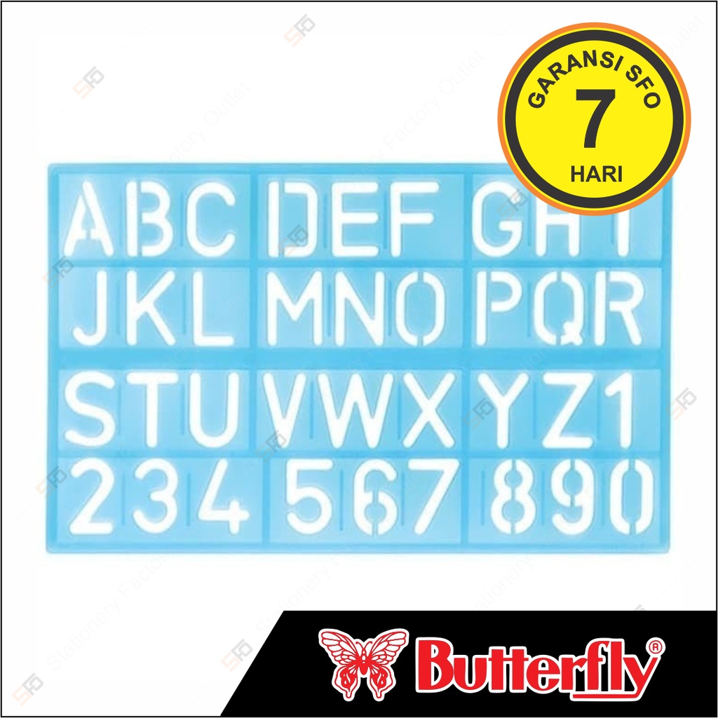 

Penggaris Mal Butterfly HA 280