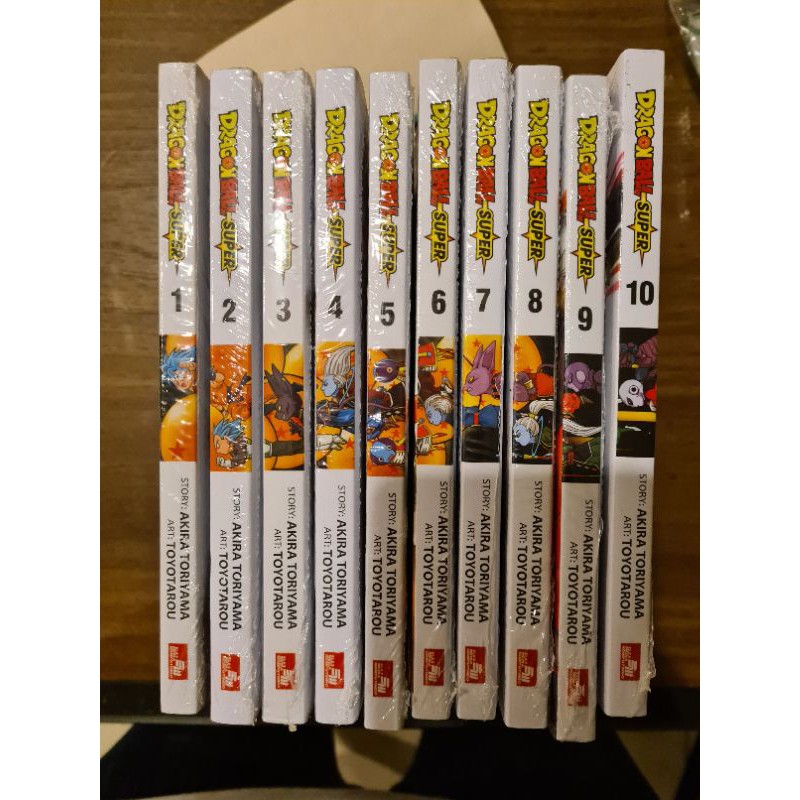 Komik Dragon Ball Super vol 1-11 set segel ori