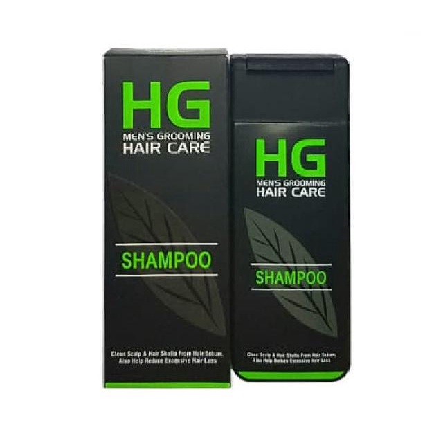 HG Shampoo For Men 180ml Penumbuh Rambut &amp; Perawatan Kerontokan Rambut Ampuh