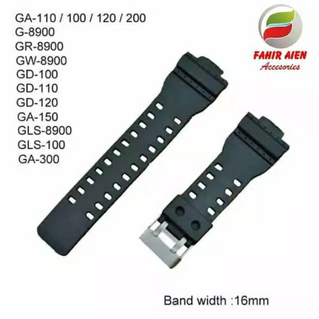 STRAP TALI JAM CASIO G-SHOCK GLS100 GLS8900 GR8900 GW8900 GLS-8900 G-8900