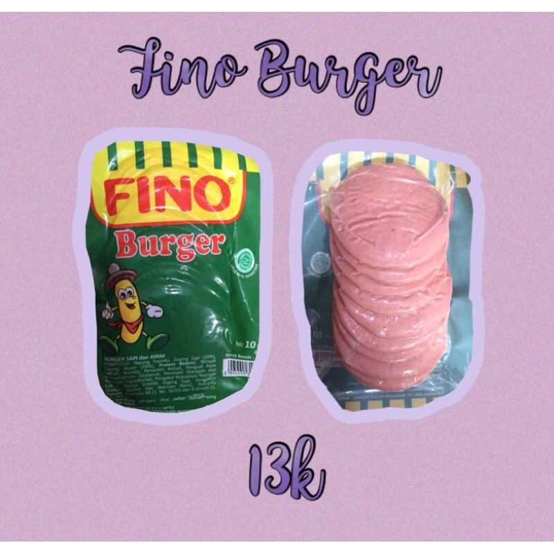 

Fino Burger