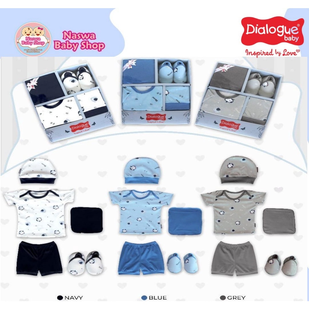 Dialogue Baby Gift Set Pinguin Series 02 DLB2551