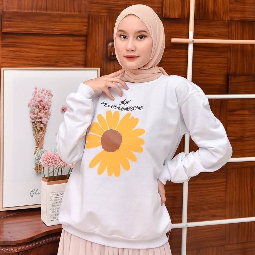 One Daisy Sweatshirt - Sweatshirt Pria dan Wanita