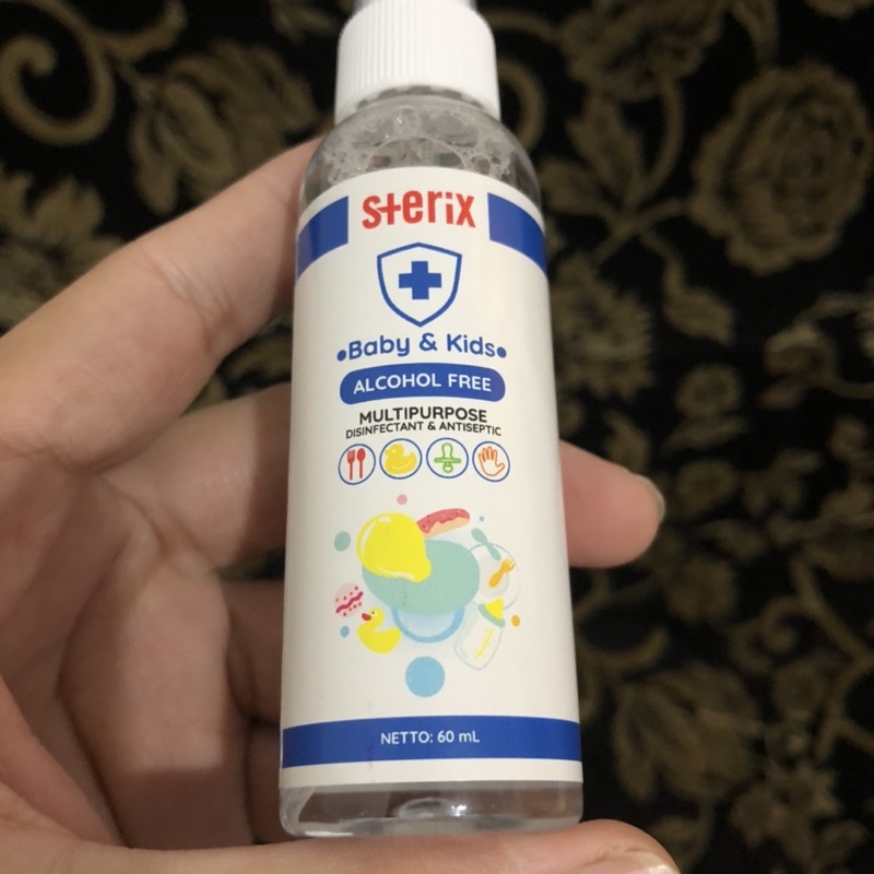 STERIX Baby &amp; Kids Disinfectant &amp; Antiseptic Botol 60 ml 60ml (FOOD GRADE)