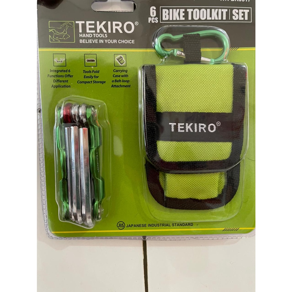 Kunci L Sepeda Lipat set 06pcs Tekiro / Kunci L Lipat Tekiro