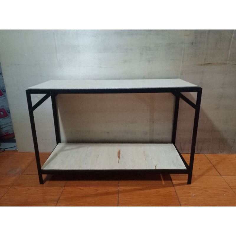 Rak serbaguna P150 L45 T75 2 susun / Meja aquarium / rak aquarium 2sususn. rak costum. rak multifung