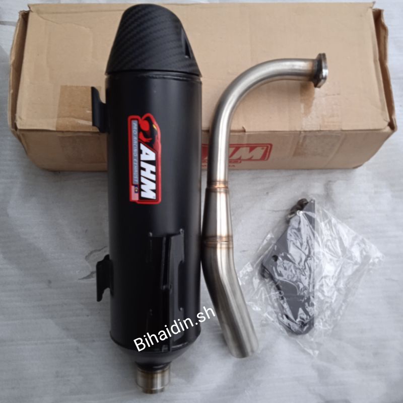 knalpot ahm standar racing vario 125/150 old(2017 kebawah)