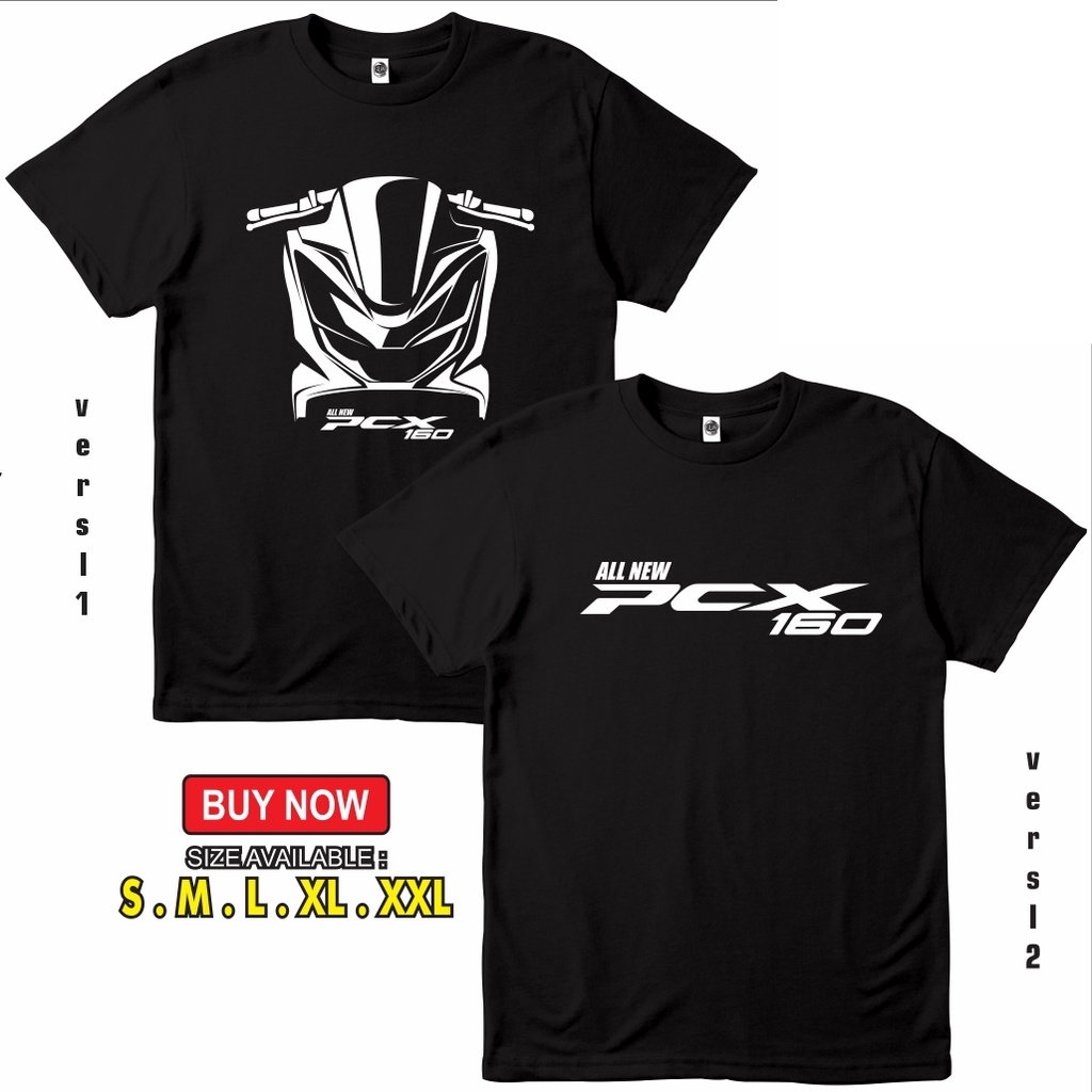 Kaos Baju Motor Honda All New PCX 160 Kaos Otomotif - distroku