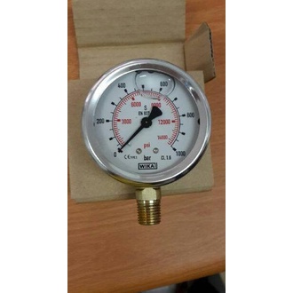 High Pressure Gauge Wika / Pressure Gauge 1000 Kg