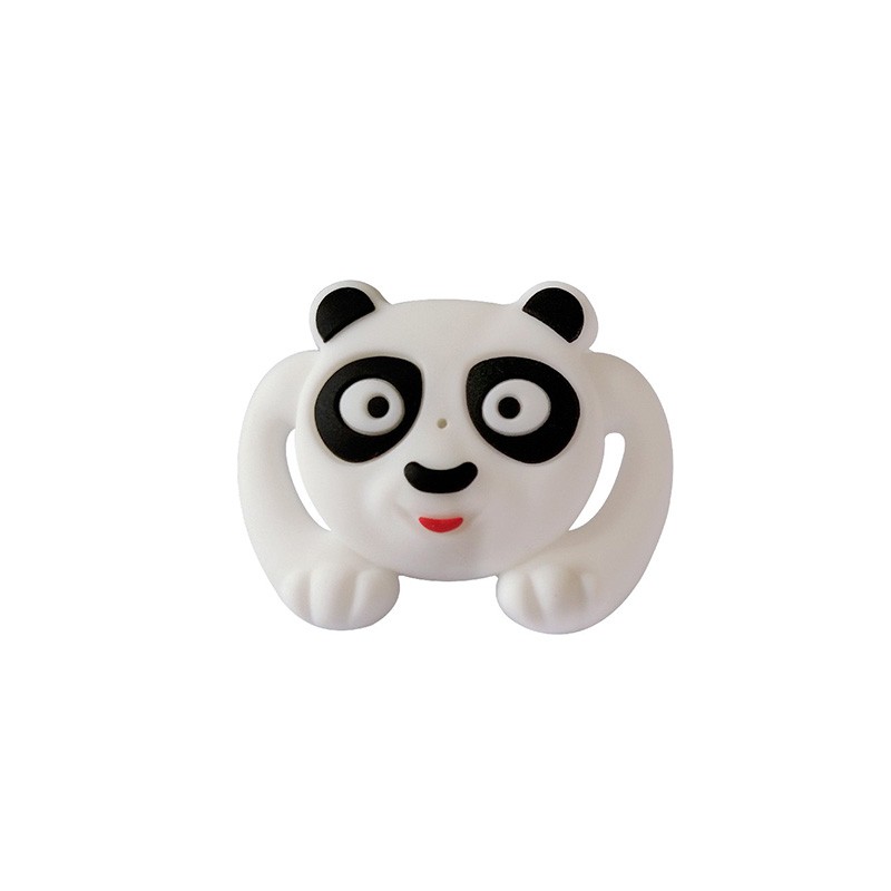 Iu Dot / Empeng Bahan Silikon Motif Kartun Beruang Untuk Bayi-6