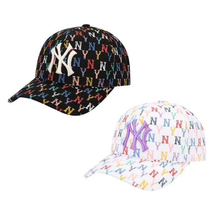 MLB monogram rainbow unstructured cap 32CPFM111