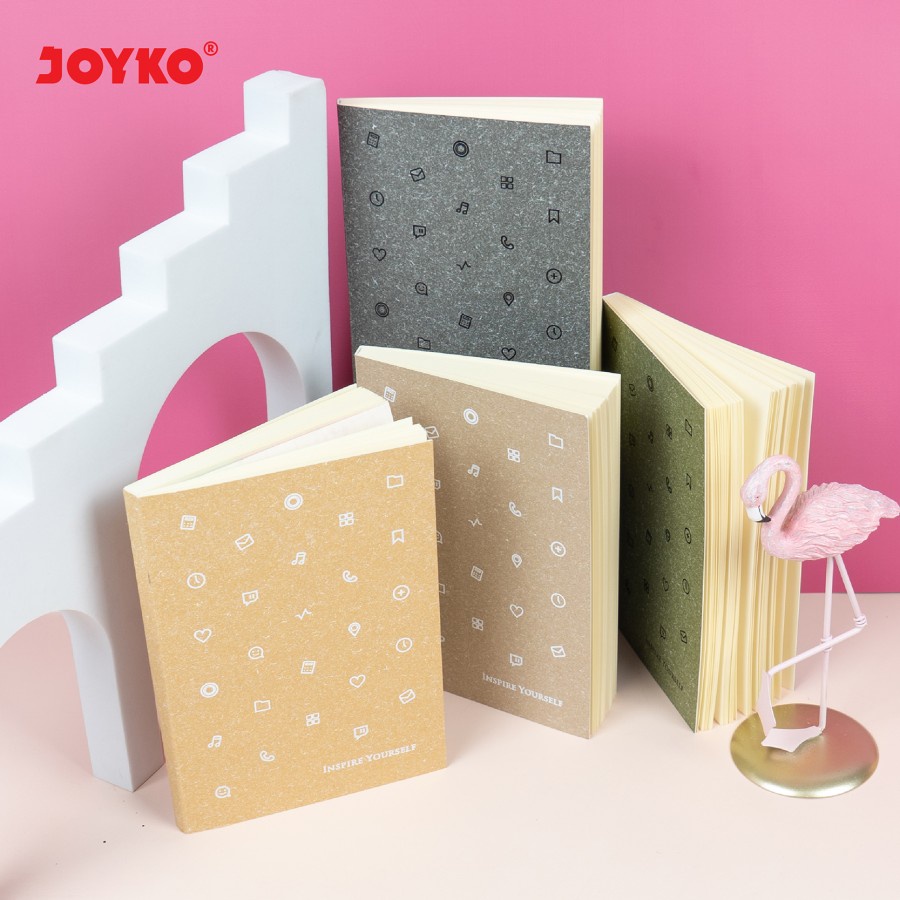 Plain Notebook Agenda Diary Buku Tulis Catatan Polos Joyko NB-719