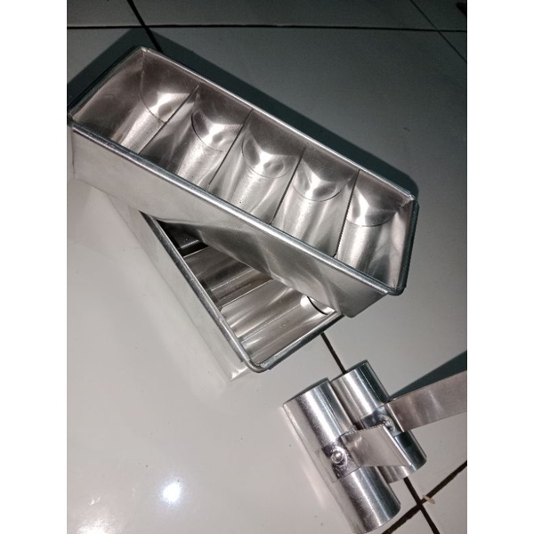 CETAKAN LEMPER BAHAN ALUMINIUM ASLI PACKING AMAN FREE BUBBLE WRAPP MURAH TERJANGKAU BAHAN TEBEL 0,35 SETARA 0,4 TUTUP TEBEL BANGET